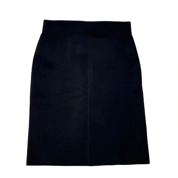 Reed Krakoff Black Scuba Pencil Skirt Women’s Size 0 Designer Work Office Career - Picture 1 of 9